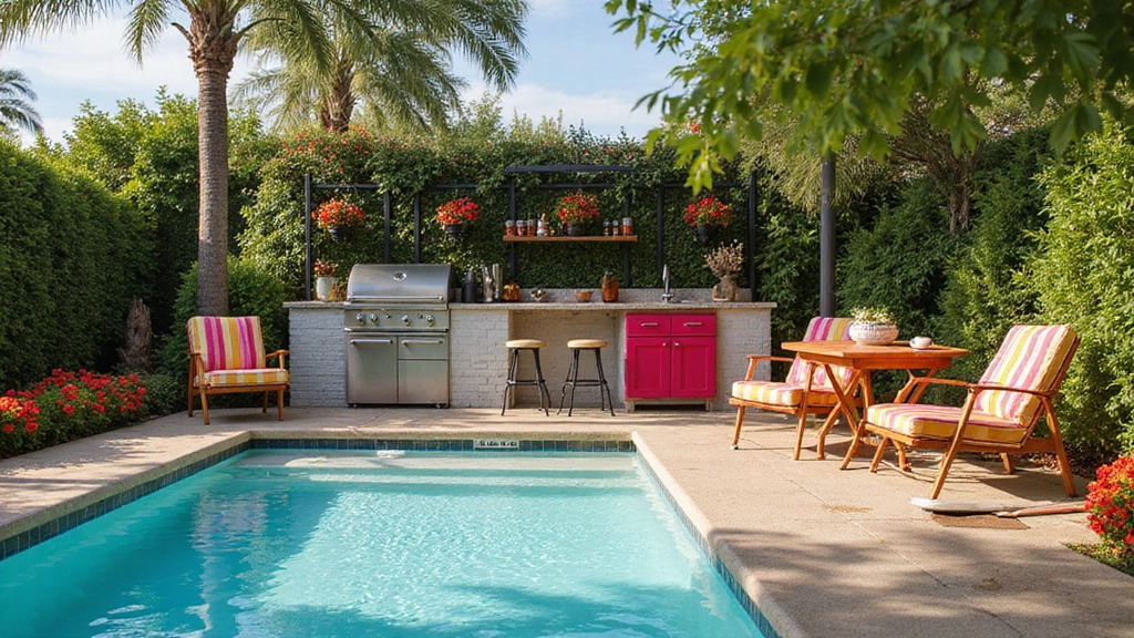 16 Genius Small Outdoor Kitchen Ideas for Pool Areas That Maximize Fun!