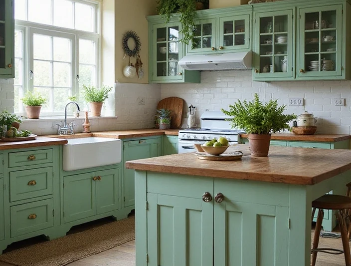 15 Eco-Friendly Light Green European Kitchen Decor Hacks That Are Beautiful and Sustainable!