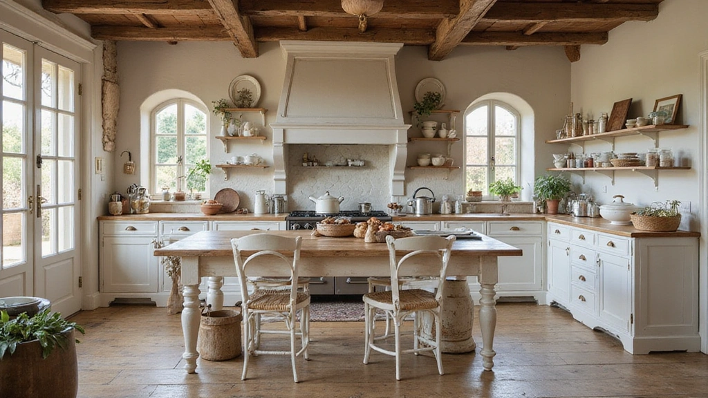 19 Cozy French Chateau Kitchen Inspirations to Elevate Your Cooking Space!