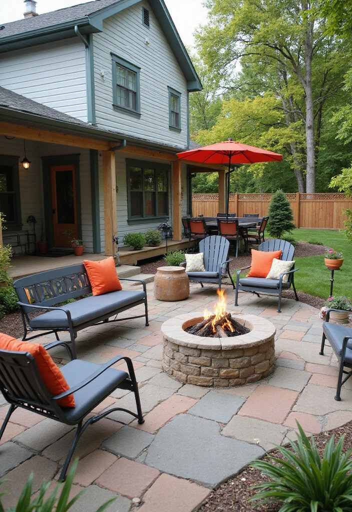 20 Stunning Modern Backyard Patio Designs That Will Transform Your Outdoor Space! - 9. Family-Friendly Fun Zone