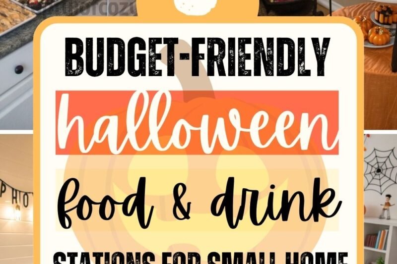 Budget-Friendly Halloween Food & Drink Stations For Small Home