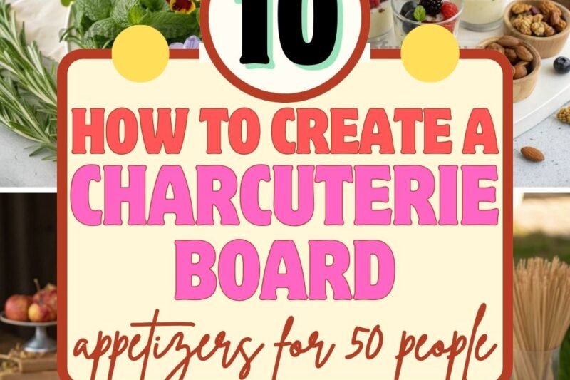 9 Stress-Free Way to Make a Large Grazing Table for 50 people