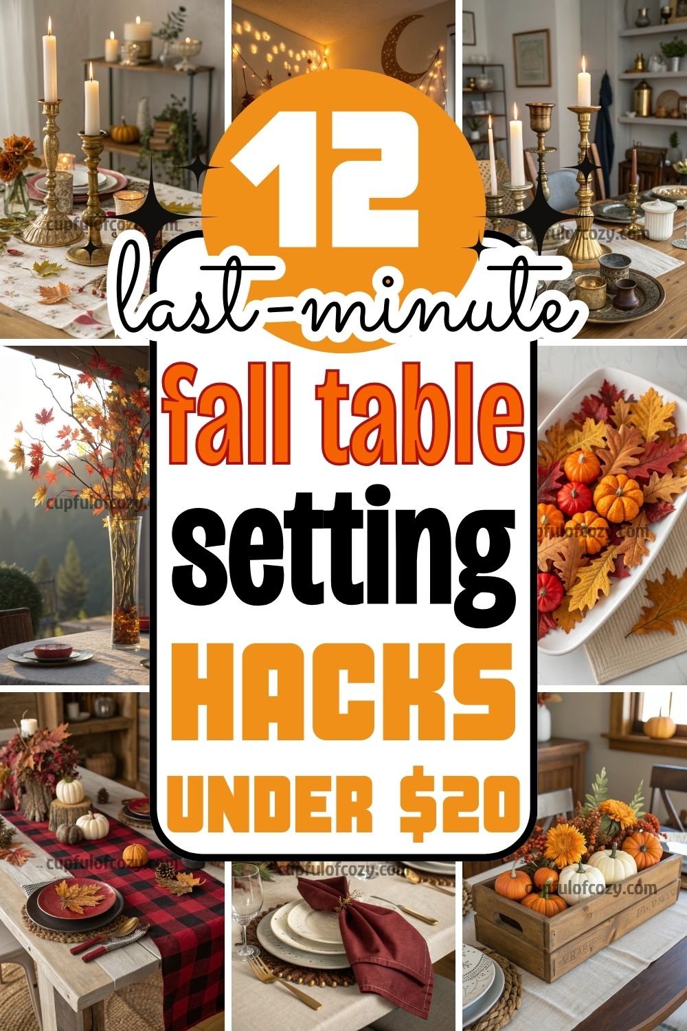 Last-Minute Fall Table Setting Hacks That Look Expensive But Cost Under $20