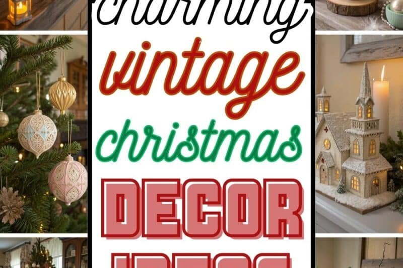 15 Vintage Christmas Decor Ideas to Bring Nostalgia Home