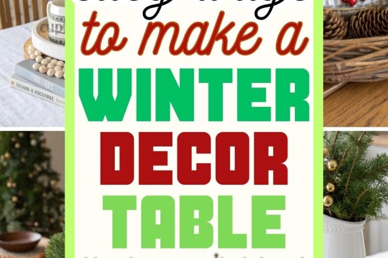 How to Arrange a Winter Centerpiece That Won’t Block Conversation