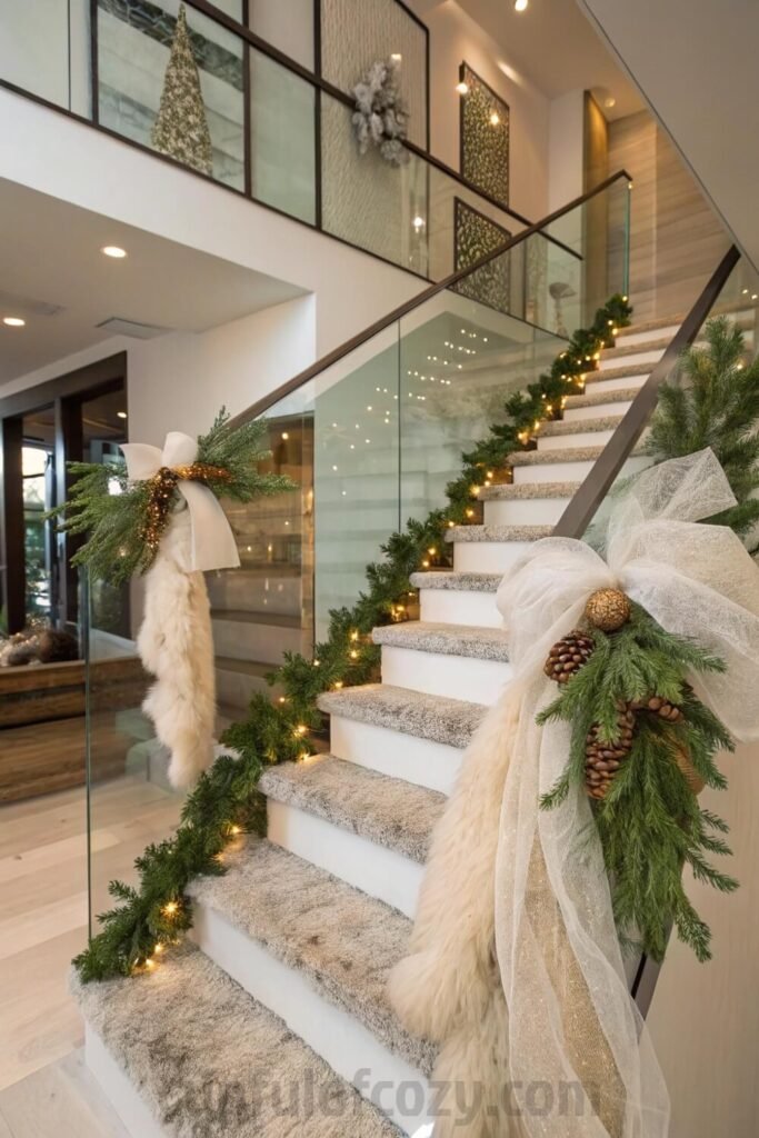 christmas-garland-on-glass-staircase (4)
