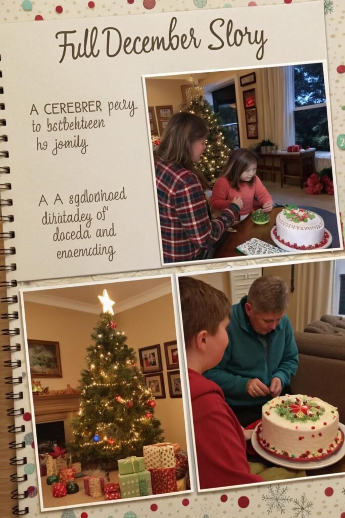 christmas-themed-birthday-scrapbook-ideas