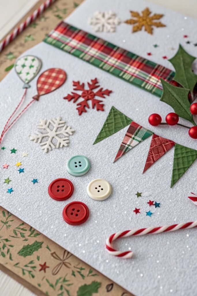 christmas-themed-birthday-scrapbook-ideas