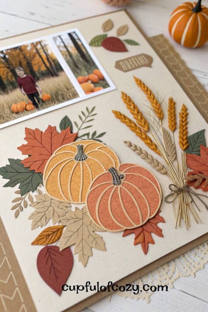 cozy-fall-birthday-scrapbook-layout-ideas