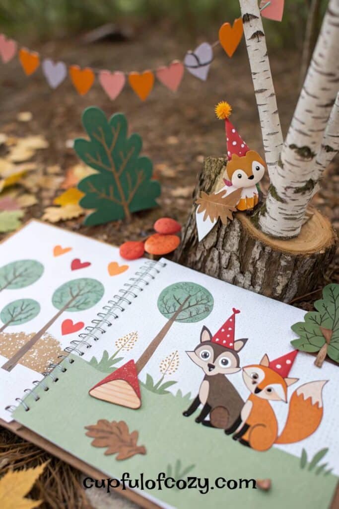 cozy-fall-birthday-scrapbook-layout-ideas