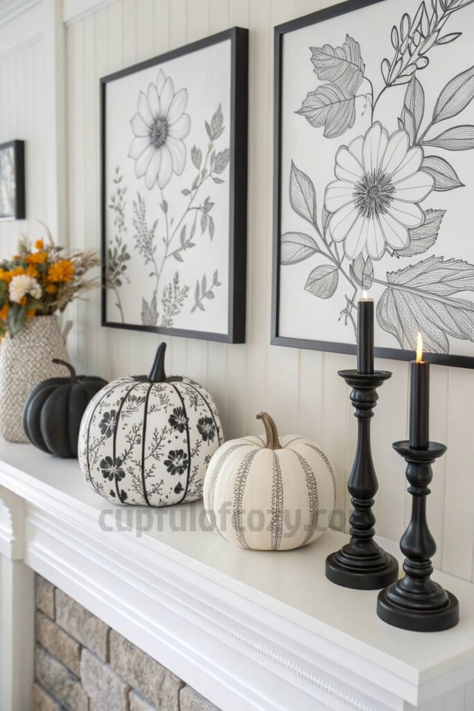 cute-halloween-mantel-decor (10)