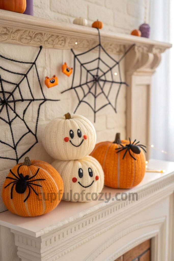 cute-halloween-mantel-decor (10)