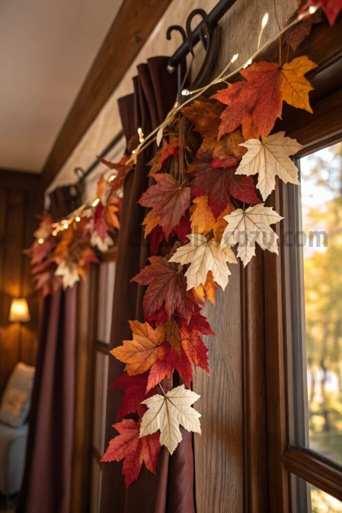 fall-garland-on-curtain-rod-ideas-that-won-t-shed-