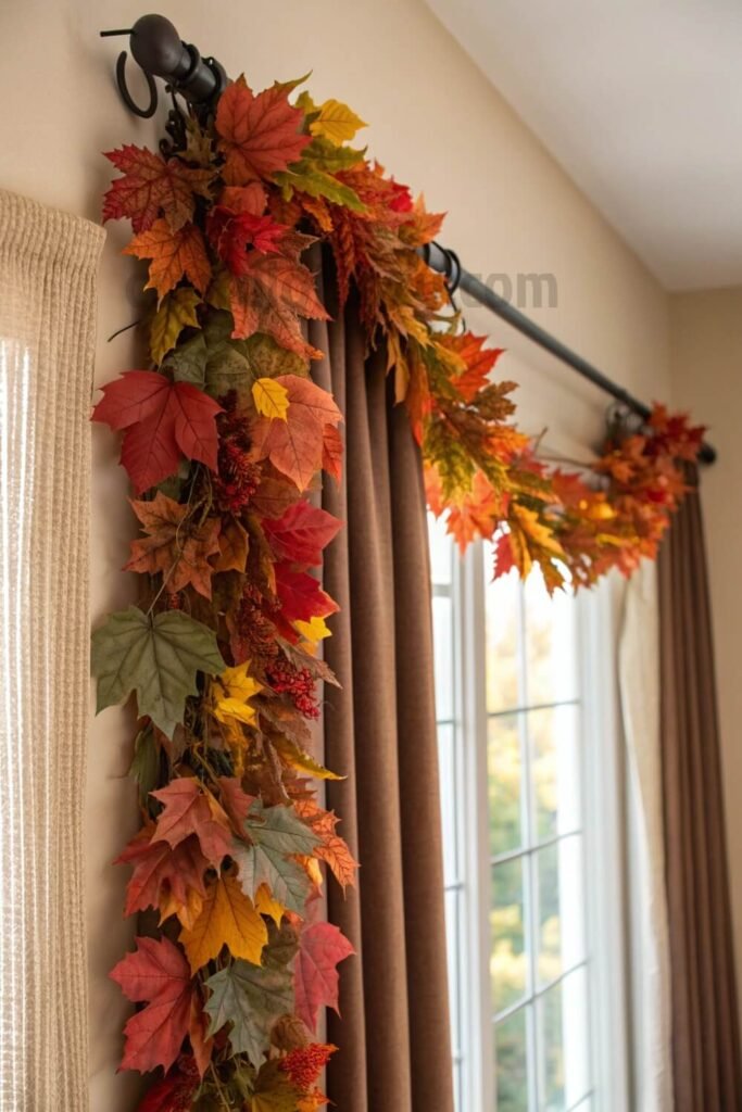 fall-garland-on-curtain-rod-ideas-that-won-t-shed-