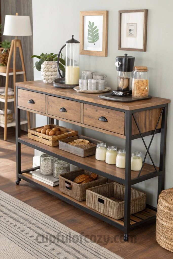 farmhouse-coffee-bar-cabinets-for-small-spaces (7)