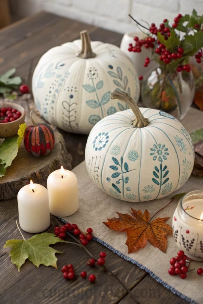 farmhouse-inspired-blue---white-thanksgiving-table (11)