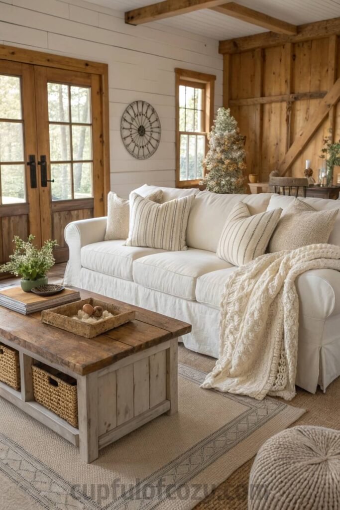 farmhouse-living-rooms-with-matching-sofas (9)