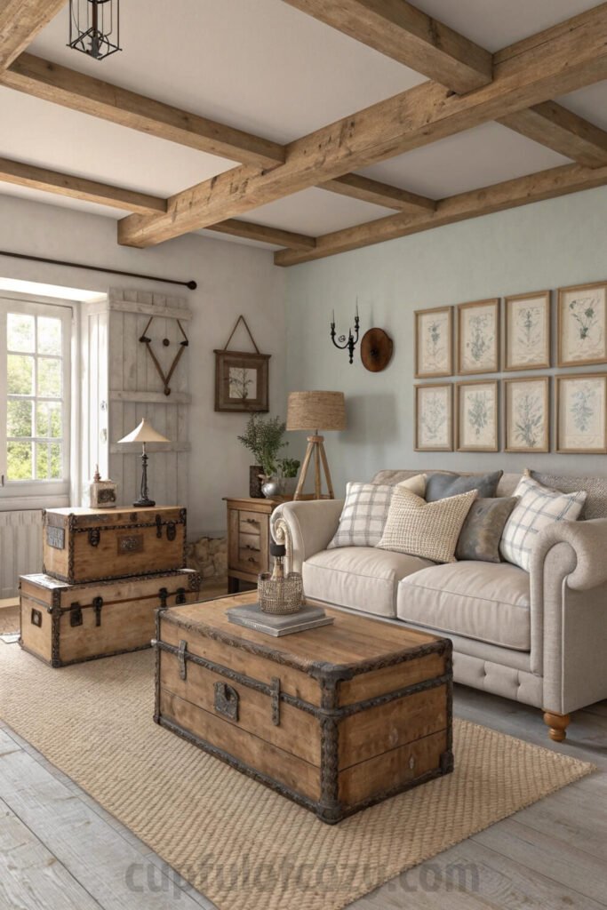 farmhouse-living-rooms-with-matching-sofas (9)