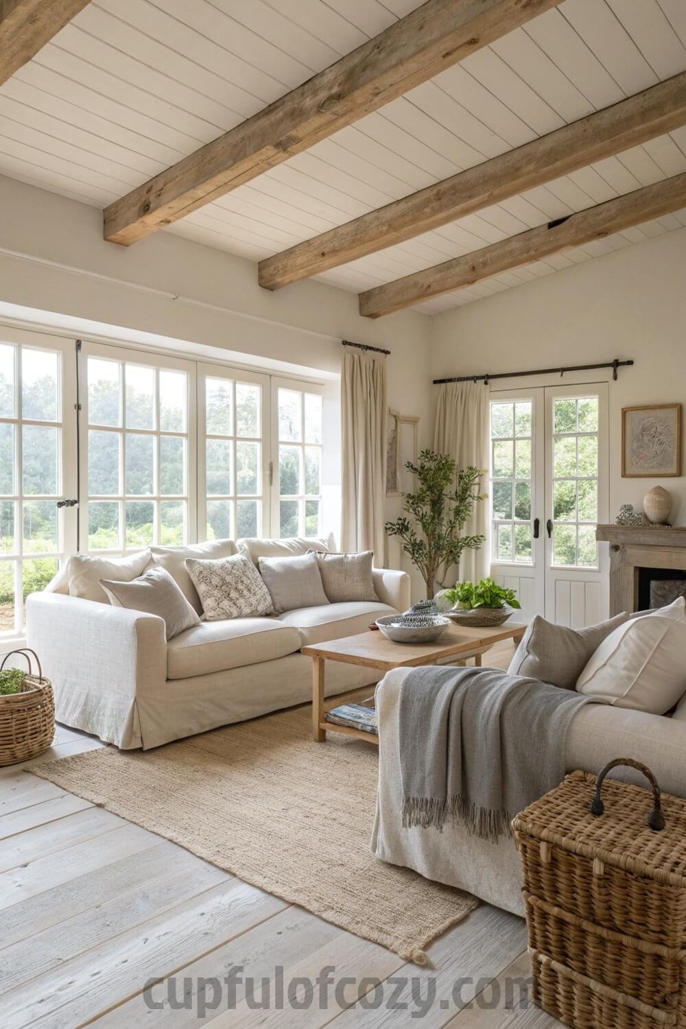 farmhouse-living-rooms-with-matching-sofas