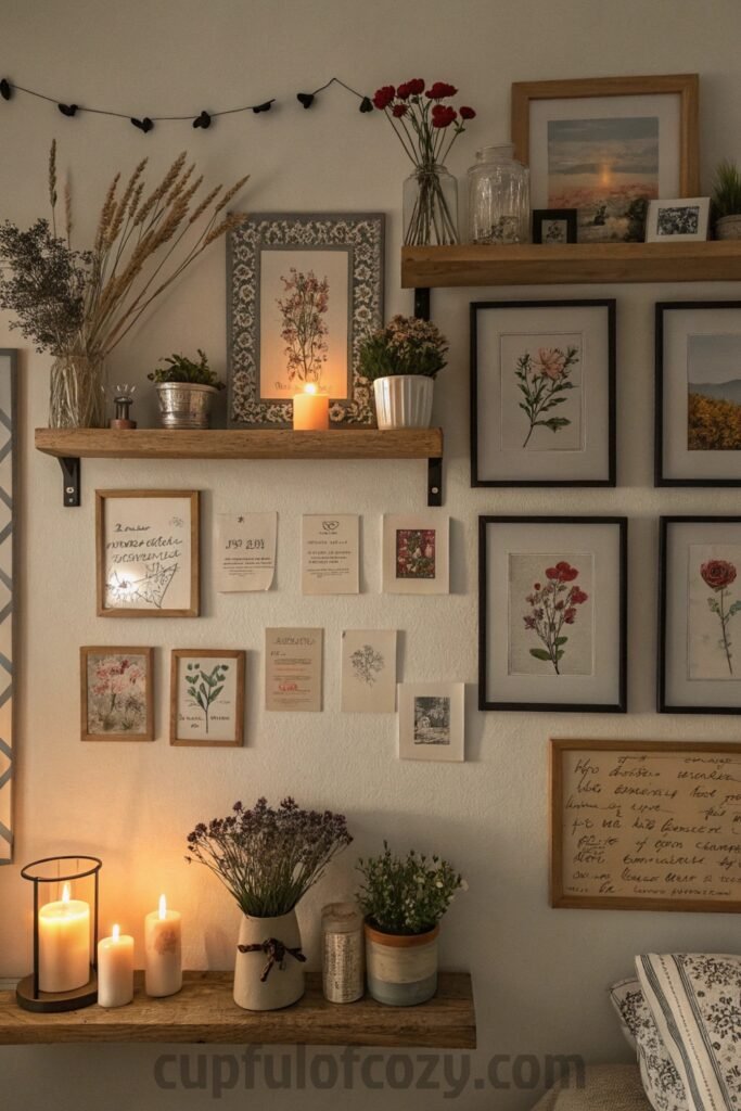 gallery-wall-in-a-bedroom-for-moody-romantic-vibes