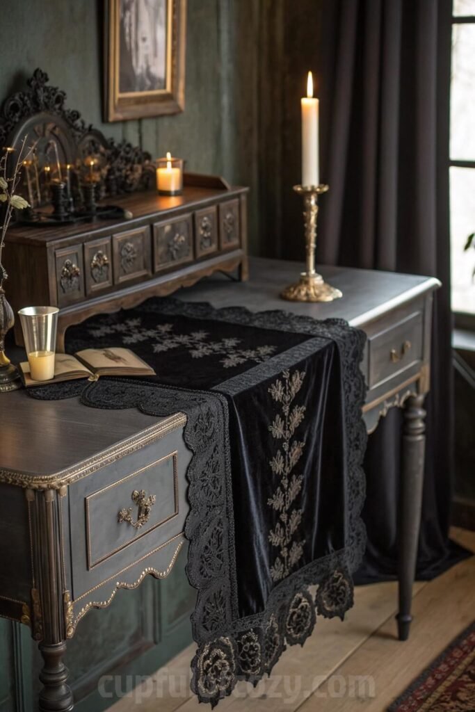 gothic-mirror---makeup-corner-ideas-that-feel-haun