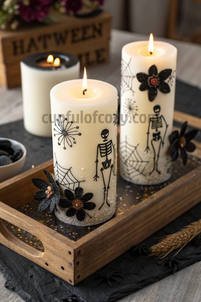 halloween-candle-decor-that-doubles-as-a-spa-
