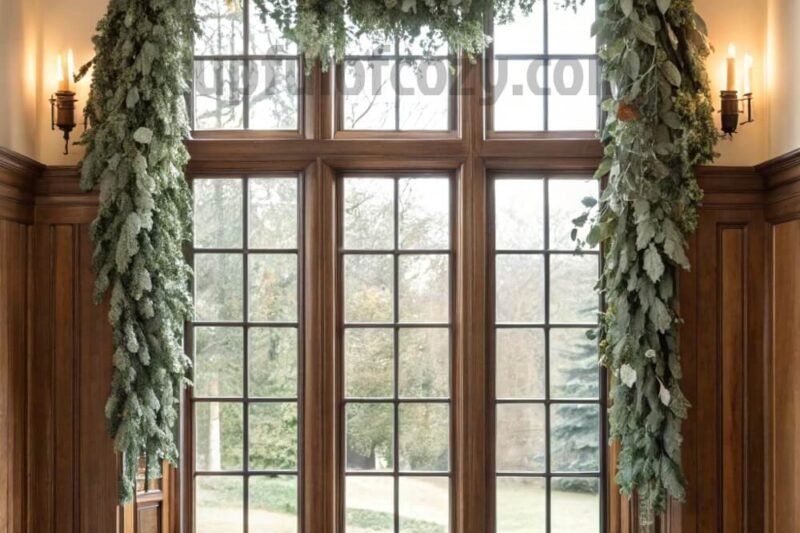 9 Easy Ways to Hang Garland Without Drilling Holes
