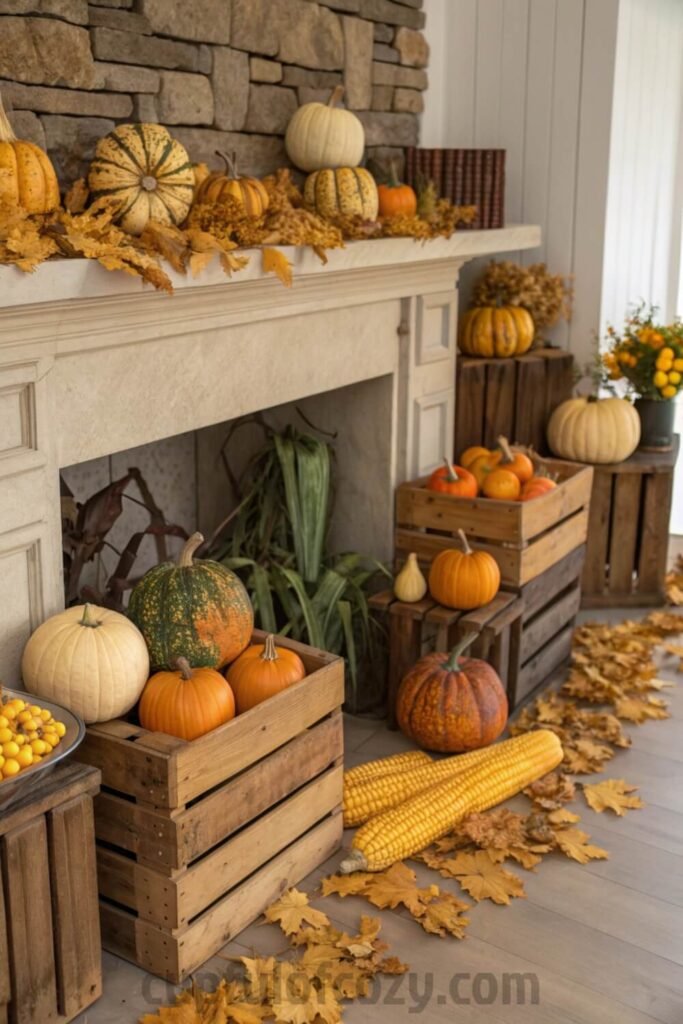 harvest-mantel-styling-ideas-for-busy-moms-before- (7)