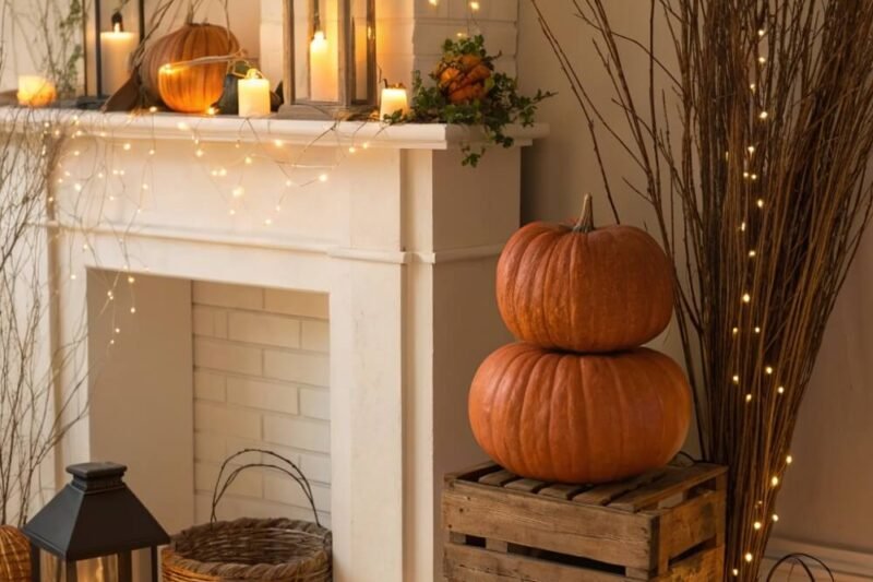 10 Quick 30-Minute Harvest Mantel Styling Ideas for Busy Moms Before Halloween
