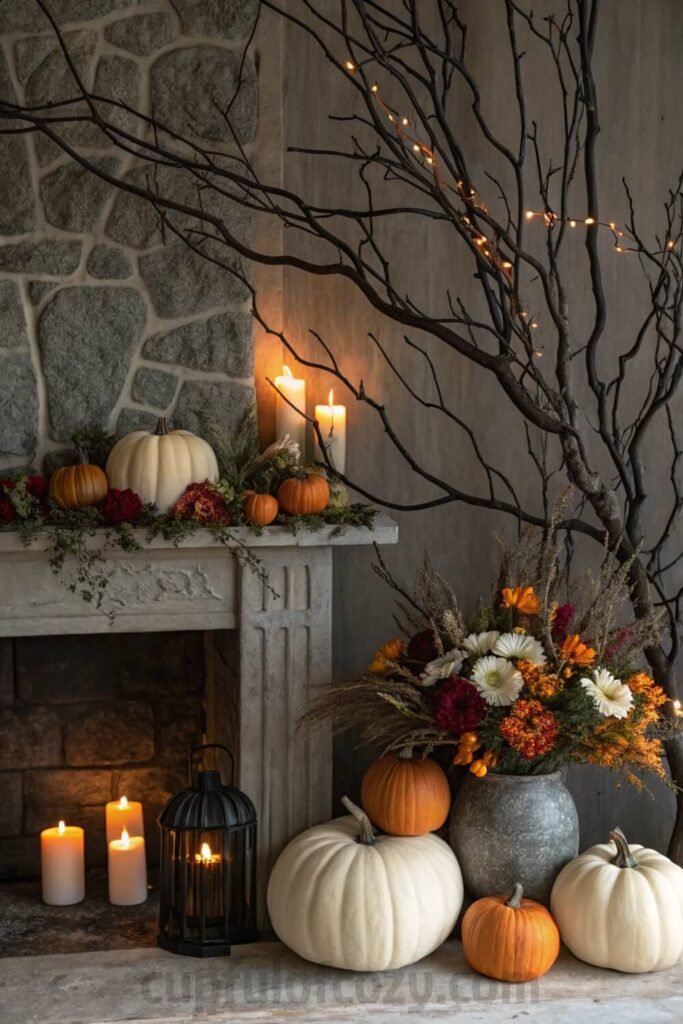 harvest-mantel-styling-ideas-for-busy-moms-before- (7)