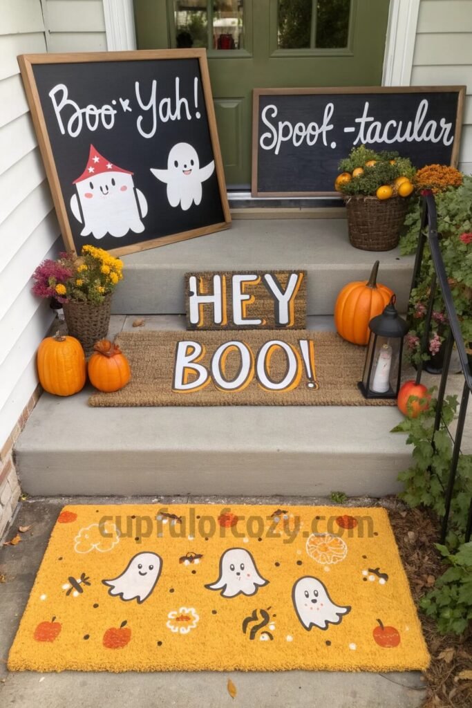 Last-Minute Halloween Front Porch Ideas
