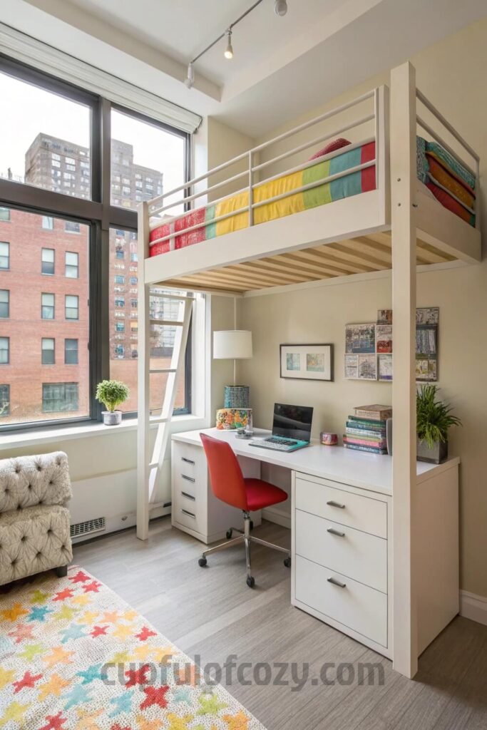 low-profile-loft-bed-for-adults-in-small-room (4)