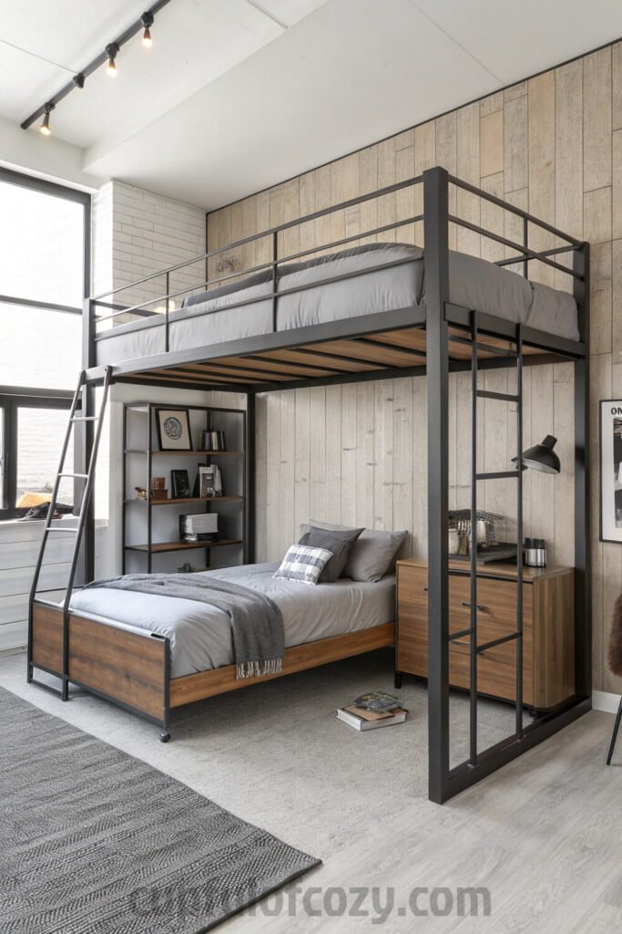 low-profile-loft-bed-for-adults-in-small-room (4)