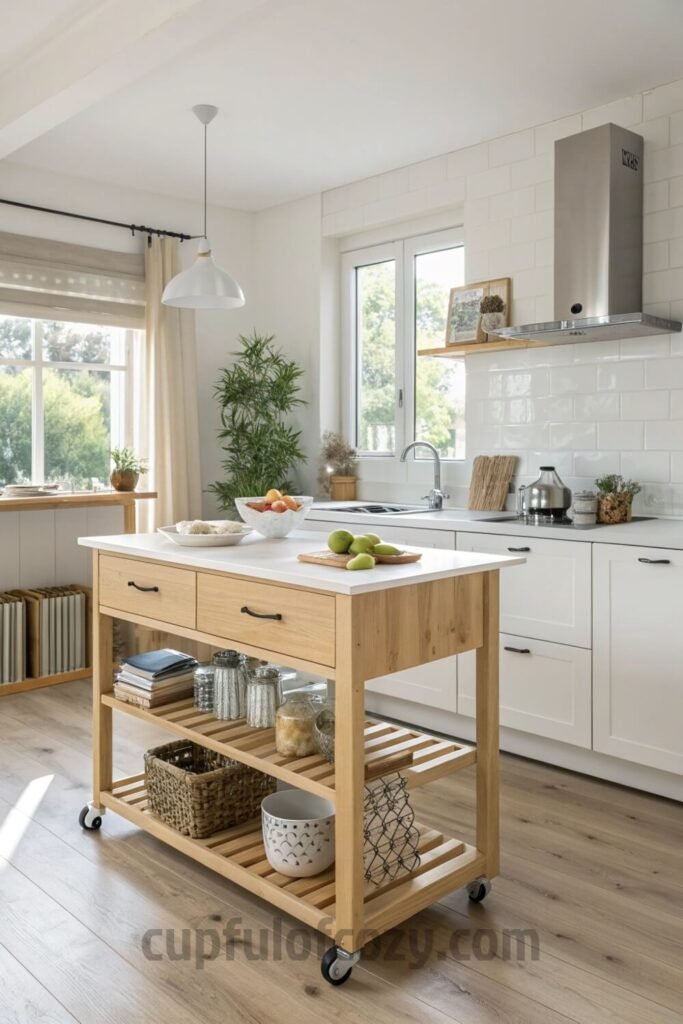 one-wall-kitchen-with-island-in-small-kitchen (1)