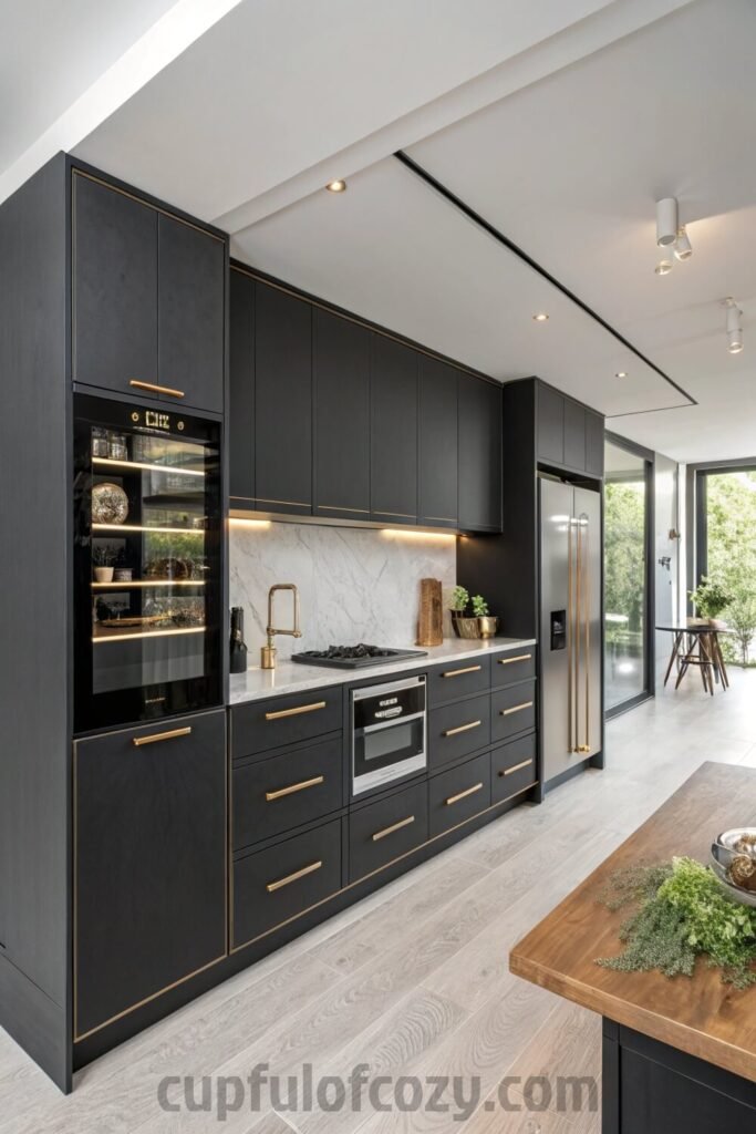 one-wall-kitchen-with-island-in-small-kitchen (1)