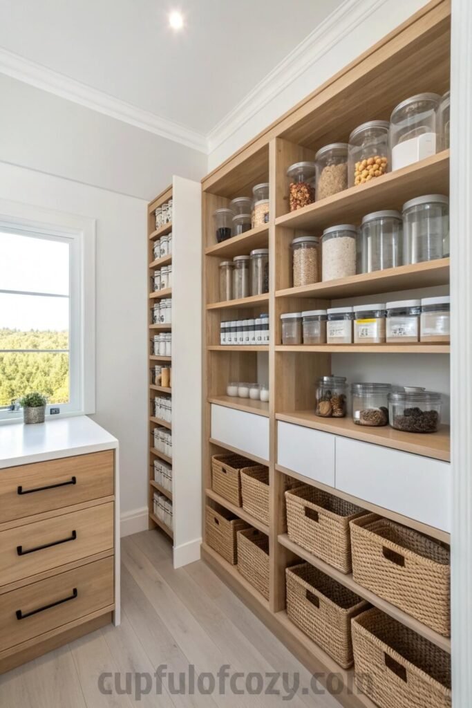 organize-a-food-storage-room-for-a-large-family-