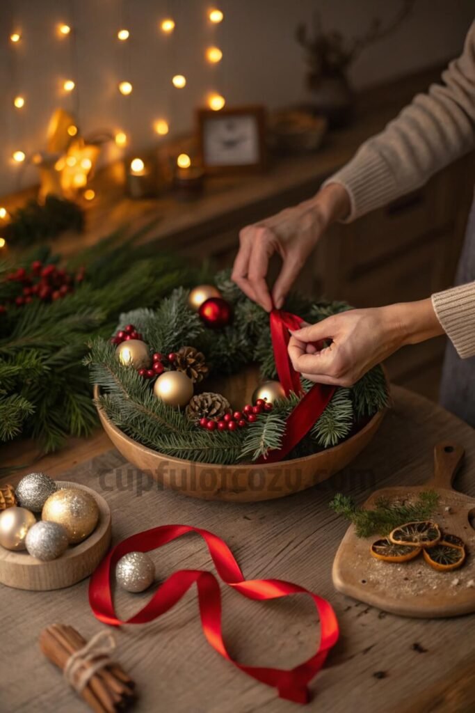 refresh-old-christmas-wreaths-for-cheap (11)