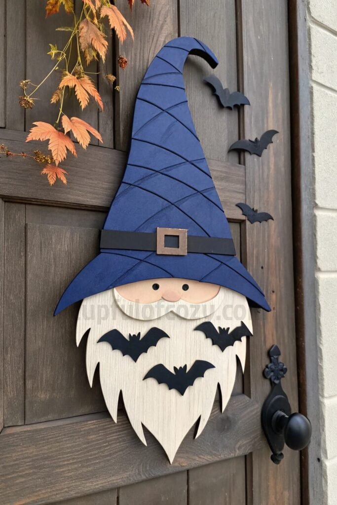rustic-farmhouse-halloween-gnome-door-hangers