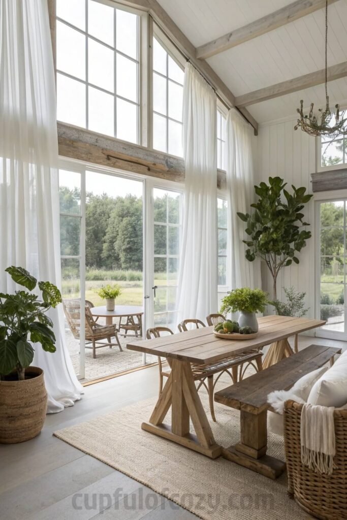 rustic-farmhouse-open-living-room-and-dining-room-