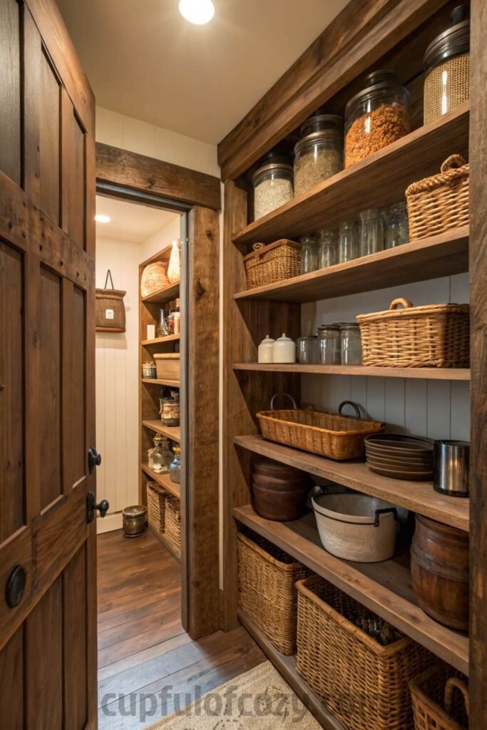 small-closet-into-a-functional-pantry-