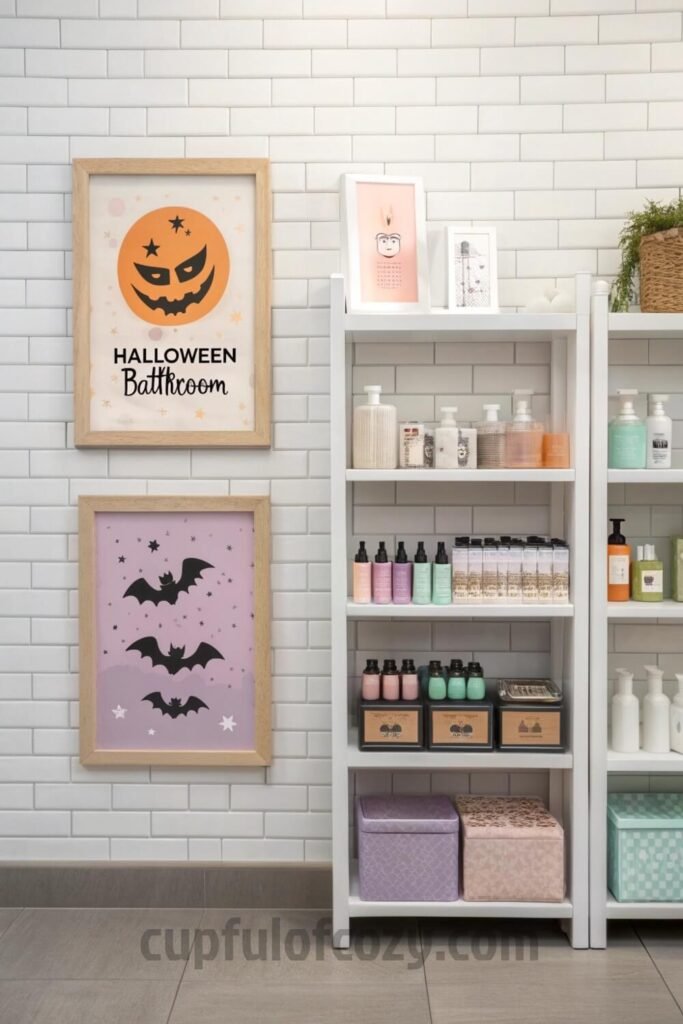 spooky-cute-halloween-themed-bathroom-shelf-decor-