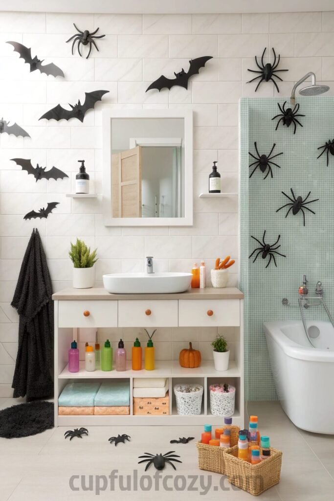 spooky-cute-halloween-themed-bathroom-shelf-decor-