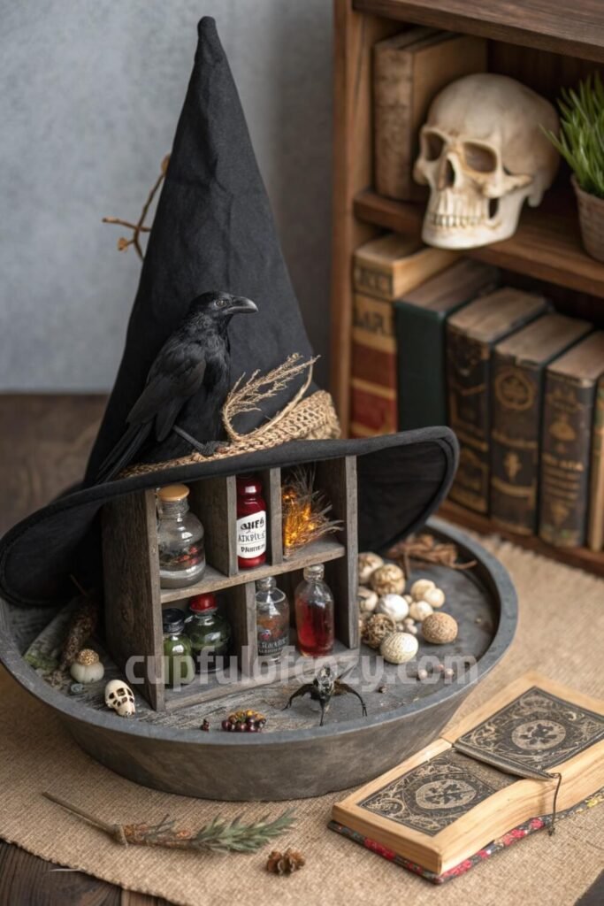 spooky-witch-hat-centerpiece-ideas-for-halloween