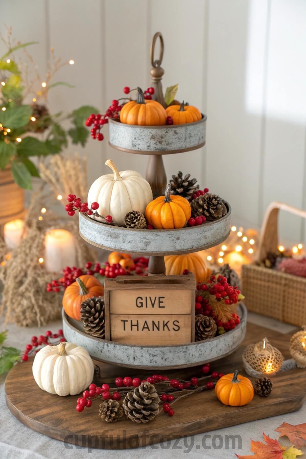 thanksgiving-tiered-tray-diy-dollar-tree