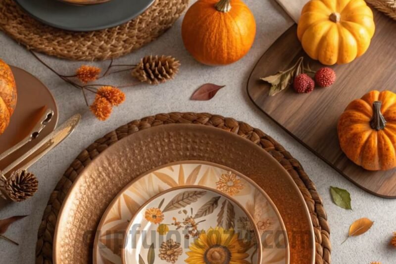 9 Ways to Turn Cheap Dollar Store Finds Into a Luxe Fall Table Decor
