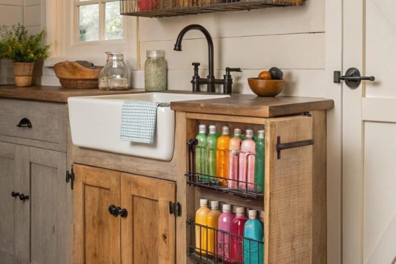 9 Smart Under-Sink Storage Ideas for Tiny Kitchens
