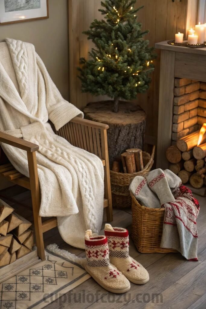vintage-christmas-reading-nook