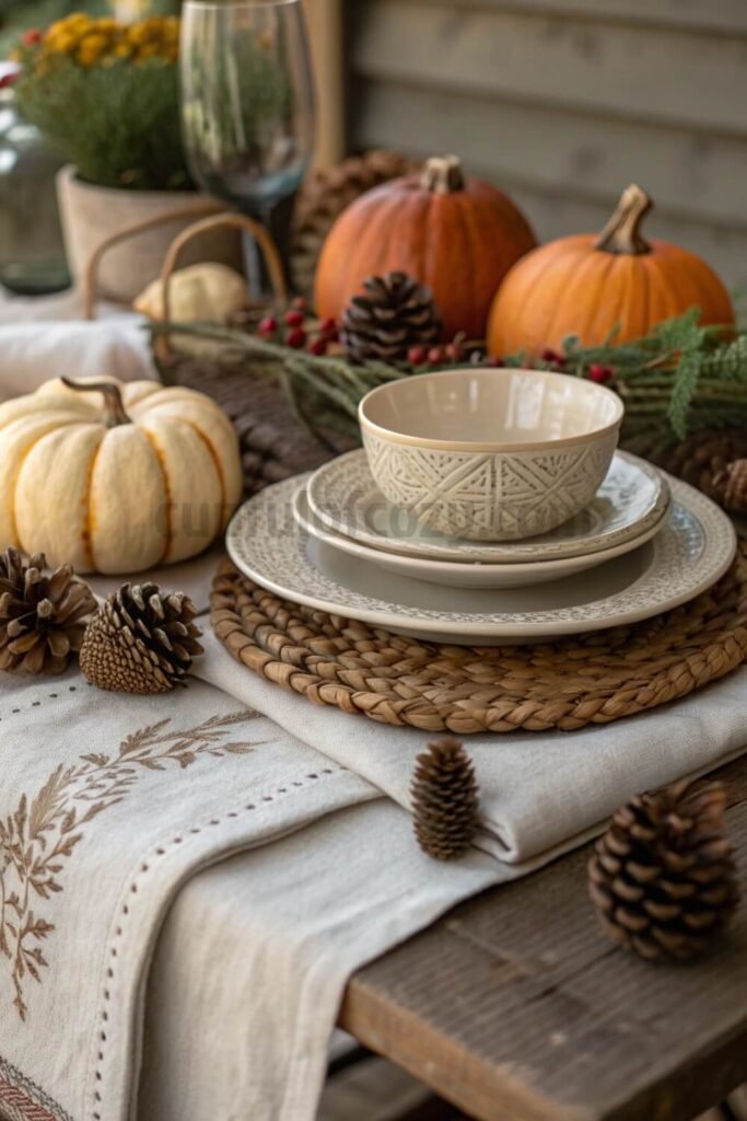 vintage-pumpkin-themed-thanksgiving-table