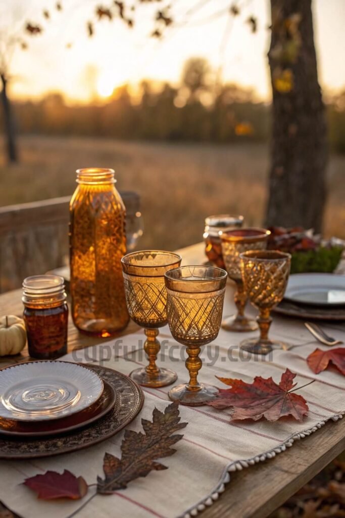 vintage-pumpkin-themed-thanksgiving-table