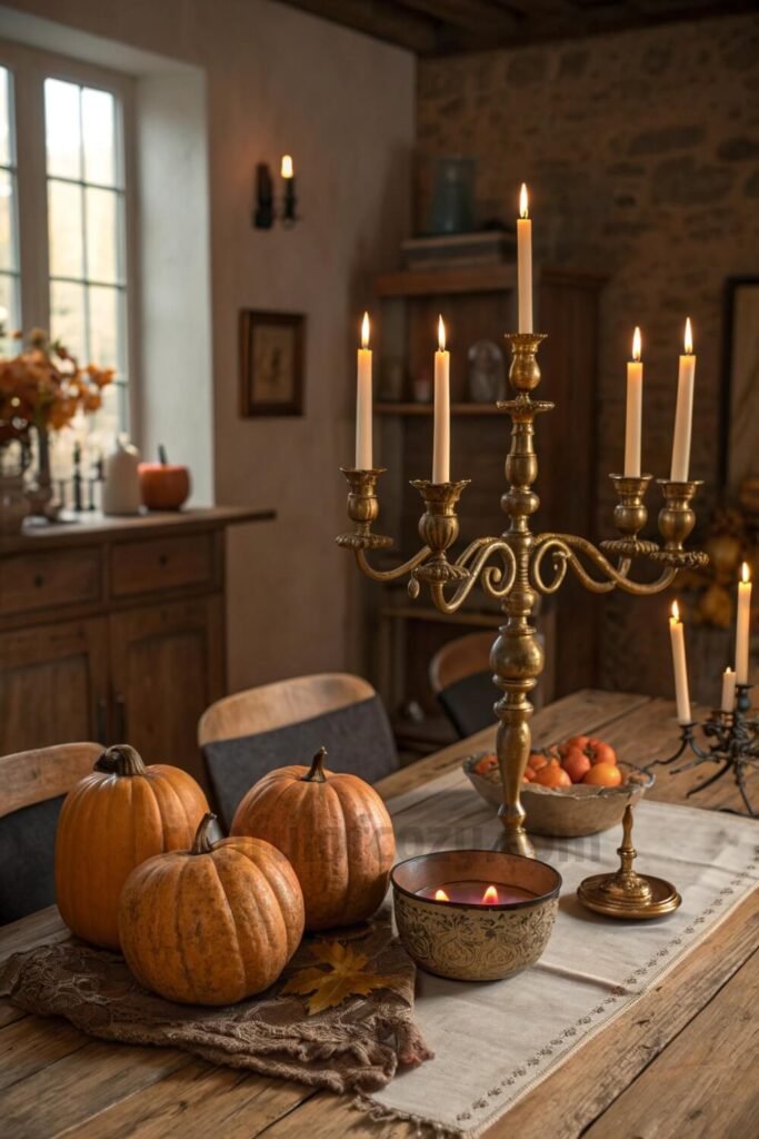 vintage-pumpkin-themed-thanksgiving-table